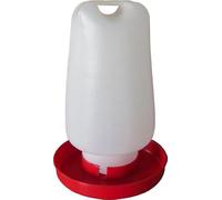 Abbeveratoio Rotondo da 6 Litri, Design accessibile per Uccelli, Materiale Resistente, Facile da Pulire e Mantenere. Ideale per Esterni. *