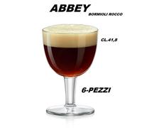 ABBEY BIRRA CL 41,8 6-PZ CALICE BICCHIERE BORMIOLI PROFESSIONALE CZI0143 6 2025