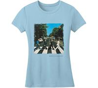 Abbey Road, Short Sleeve da Donna, Blu (Blue), Small