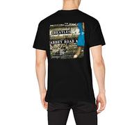 Abbey Road, Short Sleeve da Uomo, Nero (Black), L