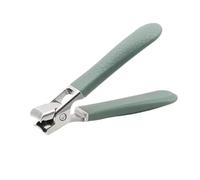 Abbiadini in acciaio inossidabile taglia unghie con fuligine for unghie professionale di pedicure care di pedicure inossidabile.(Light Grey)