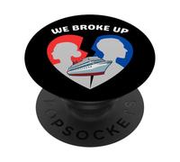 Abbiamo rotto lo stato di fedeltà della nave da crociera Mancanza di rispetto alla spesa PopSockets PopGrip Adesivo
