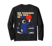 Abbiamo toccato Il Cielo nel '69 Retro Astronauta Moon Landing Maglia a Manica
