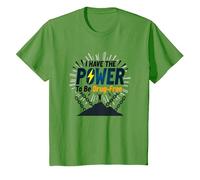 Abbiate Il Coraggio di Essere Senza Droghe: potenziare Il Messaggio Anti-dipendenza Maglietta, Bambini, Erba, 6 Anni