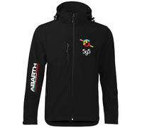 Abbigliamento Abarth 595 Softshell Uomo Auto Racing Giacca Antipioggia Invernale