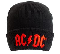 Abbigliamento Ac/Dc: Applique - Logo - Black (Beanie / Berretto Unisex)