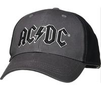 Abbigliamento Ac/Dc: Baseball Cap Black Logo (2 Tone) (Cappellino)