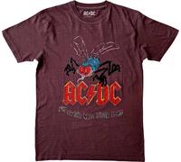 Abbigliamento Ac/Dc: Rock Off - Fly On The Wall Tour (T-Shirt Unisex Tg. L)