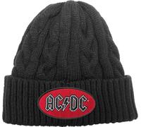 Abbigliamento Ac/Dc: Rock Off - Oval Logo (Cable-Knit) (Berretto)