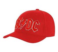 Abbigliamento Ac/Dc: Rock Off - Red Logo Red (Cappellino)