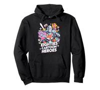 Abbigliamento anni '80 Cartoon Heroes per i fan della nostalgia retrò Felpa con Cappuccio