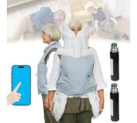 Abbigliamento anticaduta intelligente per anziani Gilet airbag airbag intelligente per epilessia o cieco, protezione a 270° all-inclusive, abbigliamento per gilet airbag APP