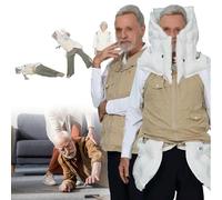Abbigliamento anticaduta intelligente per anziani Gilet airbag Airbag Riutilizzo Airbag Gilet airbag moto per la casa all'aperto Protezione tridimensionale a 270 gradi