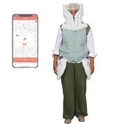 Abbigliamento anticaduta intelligente per anziani, gilet anticaduta con airbag per pazienti con ictus, giacca con airbag per anziani, equipaggiamento protettivo indossabile intelligente per