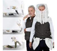 Abbigliamento anticaduta intelligente per persone anziane con giubbotto airbag, epilessia o cecità, giubbotto airbag esterno intelligente per il ciclismo L'app visualizza l'utilizzo dei dati