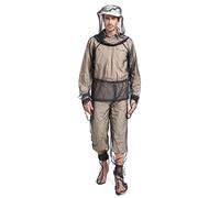Abbigliamento antizanzare 4 pezzi Zanzariere traslucide e traspiranti Tuta antizanzare regolabile Protezione antizanzare pieghevole per campeggio Ciclismo Pesca Escursionismo L/XL