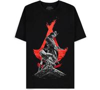 Abbigliamento Assassin's Creed Shadows: Black (T-Shirt Unisex Tg. M)