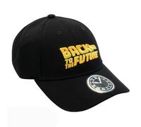 Cappello Back To The Future yellow embroidered logo Cap Hat ufficiale ABYstyle