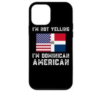 Abbigliamento Bandiera Dominicana Americana - Divertente Design Domenicano Custodia per iPhone 12 mini