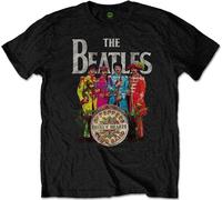 The Beatles Maglietta Unisex Sgt Pepper (Retail Pack) Black XL