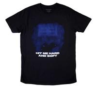 Abbigliamento Billie Eilish: Rock Off - Hit Me Hard And Soft Blue Lines (T-Shirt