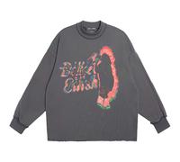 Abbigliamento Billie Eilish: Rock Off - Neon Logo (Maglia Manica Lunga Unisex Tg