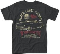 Black Label Society: Hell Riding Hot Rod (T-Shirt Unisex Tg. XL) -