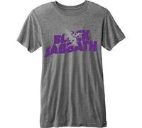 Abbigliamento Black Sabbath: Rock Off - Logo & Daemon Burnout (T-Shirt Unisex Tg