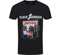 Black Sabbath Vintage Sabotage autorizzato Uomo maglietta