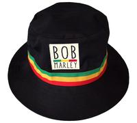 Abbigliamento Bob Marley - Bob Marley Unisex Bucket Hat: Tricolor Stripes (Large