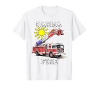 Abbigliamento Camion Soccorso Assistenza Pompiere Parma Maglietta
