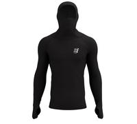 Abbigliamento compressivo Compressport 3D Thermo Ultralight Racing Hoodie - black - Nero (XL)