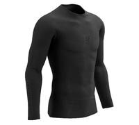 Abbigliamento compressivo Compressport On/Off Base Layer Long Sleeve Top - black - Nero (XL)