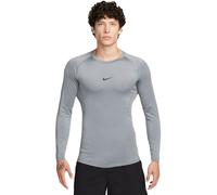 Abbigliamento compressivo Nike Pro Dri-FIT Tight Long-Sleeve Fitness Top - smoke grey/black - Grigio (M)