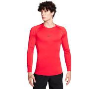 Abbigliamento compressivo Nike Pro Dri-FIT Tight Long-Sleeve Fitness Top - Rosso S
