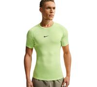Abbigliamento compressivo Nike Pro Dri-FIT Tight Short-Sleeve Fitness - light liquid lime/black - Verde (M)
