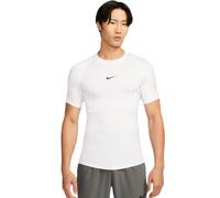 Abbigliamento compressivo Nike Pro Dri-FIT Tight Short-Sleeve Fitness Top - white - Bianco (XL)