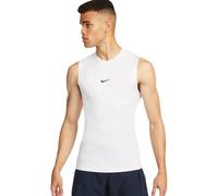 Abbigliamento compressivo Nike Pro Dri-Fit Tight Sleeveless Fitness Top - Bianco (L)