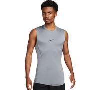 Abbigliamento compressivo Nike Pro Dri-Fit Tight Sleeveless Fitness Top - smoke grey/black - Grigio (L)