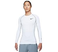 Abbigliamento compressivo Nike Pro Dri-Fit Tight Top LS M - Bianco (L)