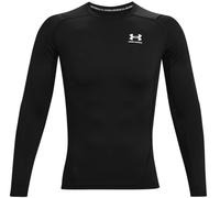 Under Armour Ua Hg Armour Comp Ls Maglietta a maniche lunghe, Nero, XL Uomo