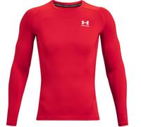 Abbigliamento compressivo Under Armour HeatGear Armour Comp Long Sleeve M - red/white XL