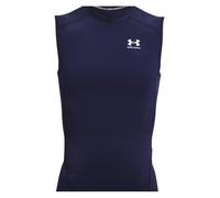 Abbigliamento compressivo Under Armour Men's HeatGear Armour Sleeveless - midnight navy/white - Blu (XL)