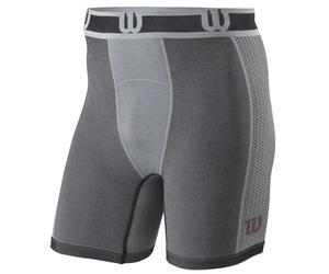 Abbigliamento compressivo Wilson Exo Compression Seamless Half Tight M - heather grey - Grigio (S)