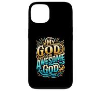 Abbigliamento cristiano ispiratore My God is an Awesome God Custodia per iPhone 13