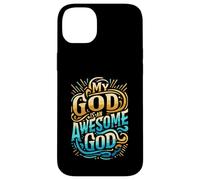 Abbigliamento cristiano ispiratore My God is an Awesome God Custodia per iPhone 14 Plus