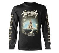 CRYPTOPSY - BLASPHEMY MADE FLESH BLACK Long Sleeve Shirt X-Large