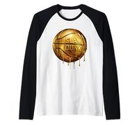 Abbigliamento da Basket con Grafica Golden Slam Dunk Maglia con Maniche Raglan