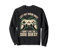 Abbigliamento Da Gioco Videogioco Divertente Gamer Ragazzi Adolescenti Retrò Felpa