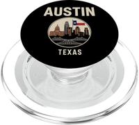 Abbigliamento da viaggio Austin City Skyline Texas Star PopSockets PopGrip per MagSafe